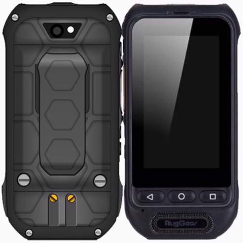 PTI-DATI – Protectia lucratorilor izolati - RugGear RG360 - Dispozitiv smartphone PTX 4G, Dual Sim, 8GB ROM, 1GB RAM, Negru