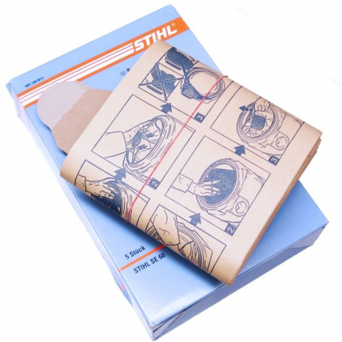 Saci filtru pentru aspirator Stihl SE 60, set 5 buc