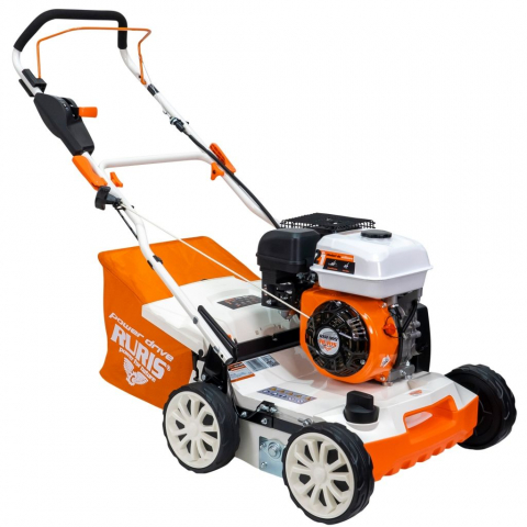 Scarificatoare, Aeratoare - Scarificator si aerator gazon Ruris RXH999, 5.3 CP, benzina, 40 cm, 45 L