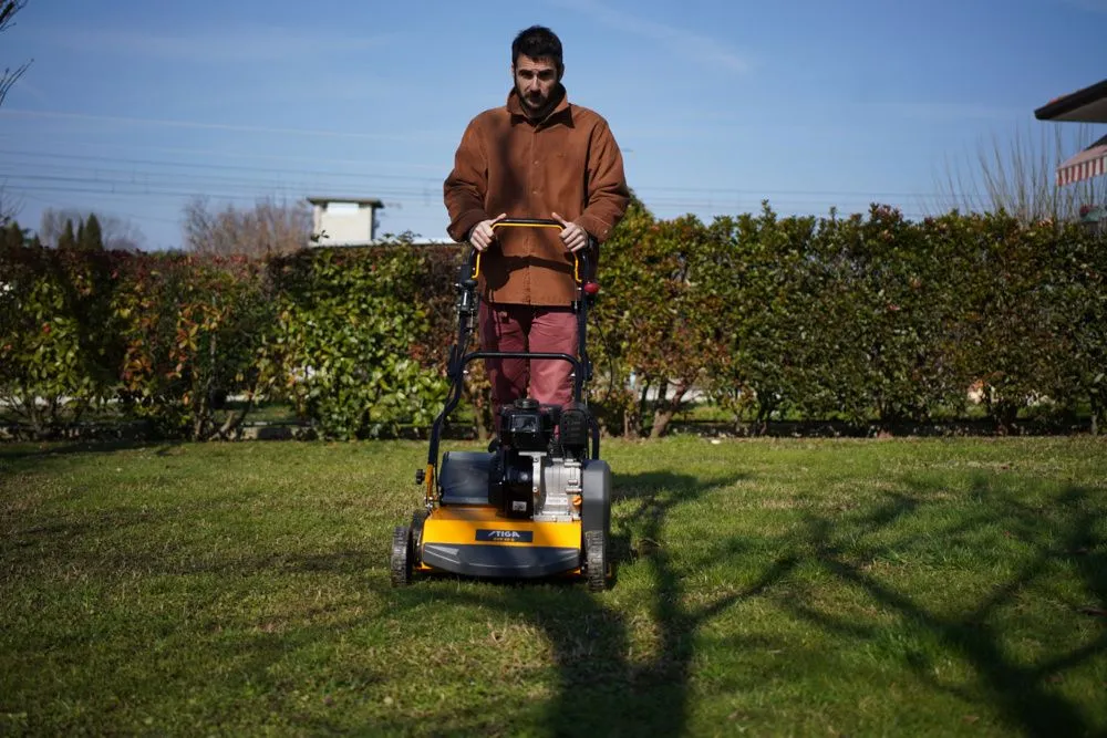 Scarificator gazon Stiga SVP 40 G, 5.36 CP, benzina, 40 cm, 50 L [5]