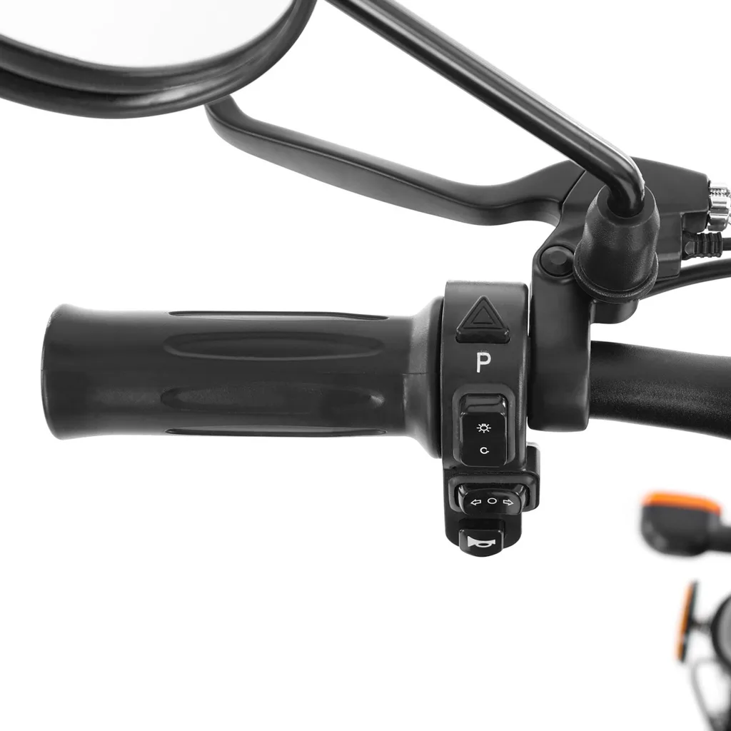 Scuter electric HECHT COCIS MINI, 1000 W, 48V, 13Ah, viteza maxima 42 km/h, autonomie 35 km, omologat COC [10]