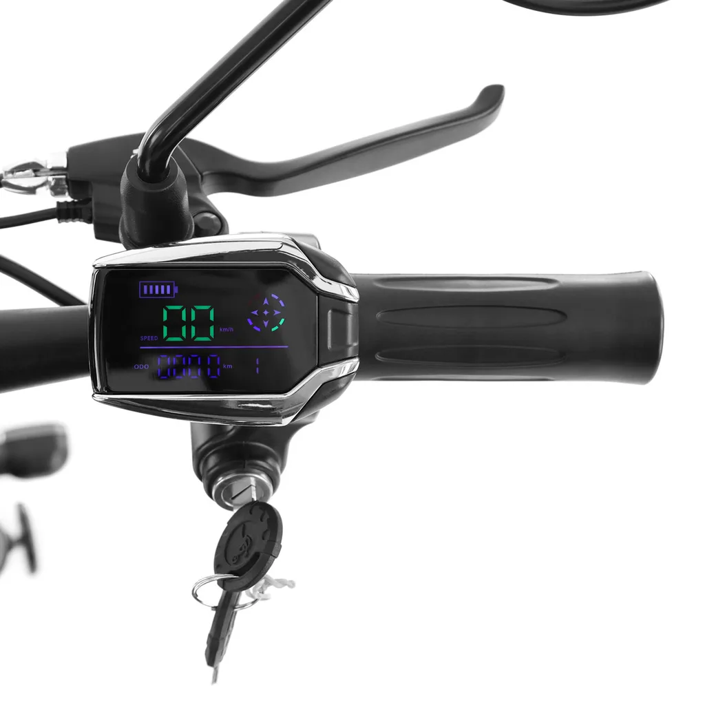 Scuter electric HECHT COCIS MINI, 1000 W, 48V, 13Ah, viteza maxima 42 km/h, autonomie 35 km, omologat COC [11]