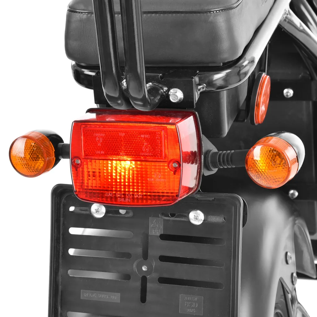 Scuter electric HECHT COCIS ZERO, 1500 W, 60V, 20Ah, viteza maxima 45 km/h, autonomie 60 km, omologat COC [7]