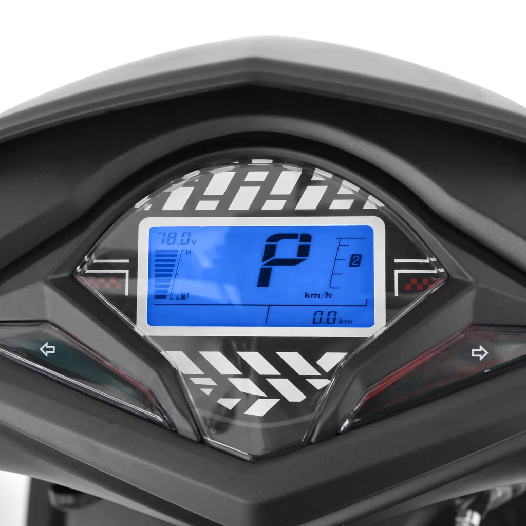 Scuter electric HECHT EQUIS, 3000 W, 72V, 20Ah, viteza maxima 45 km/h, autonomie 60 km, omologat COC [30]