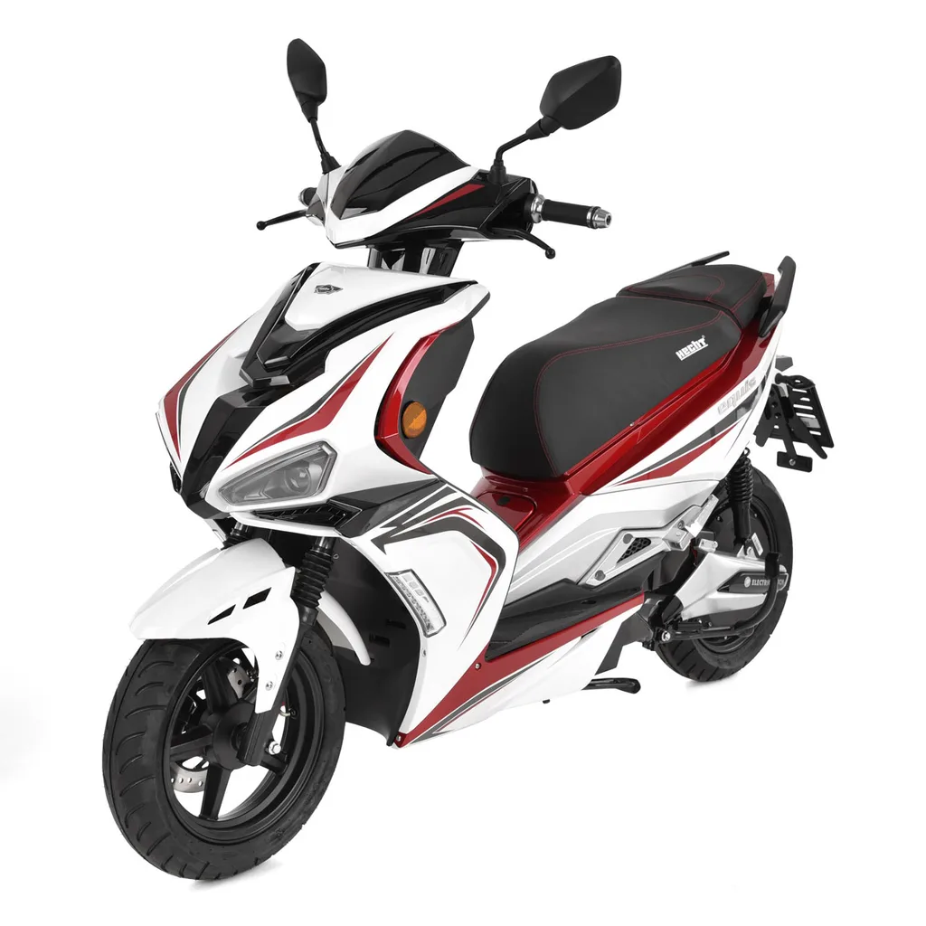 Scuter electric HECHT EQUIS, 3000 W, 72V, 20Ah, viteza maxima 45 km/h, autonomie 60 km, omologat COC [19]