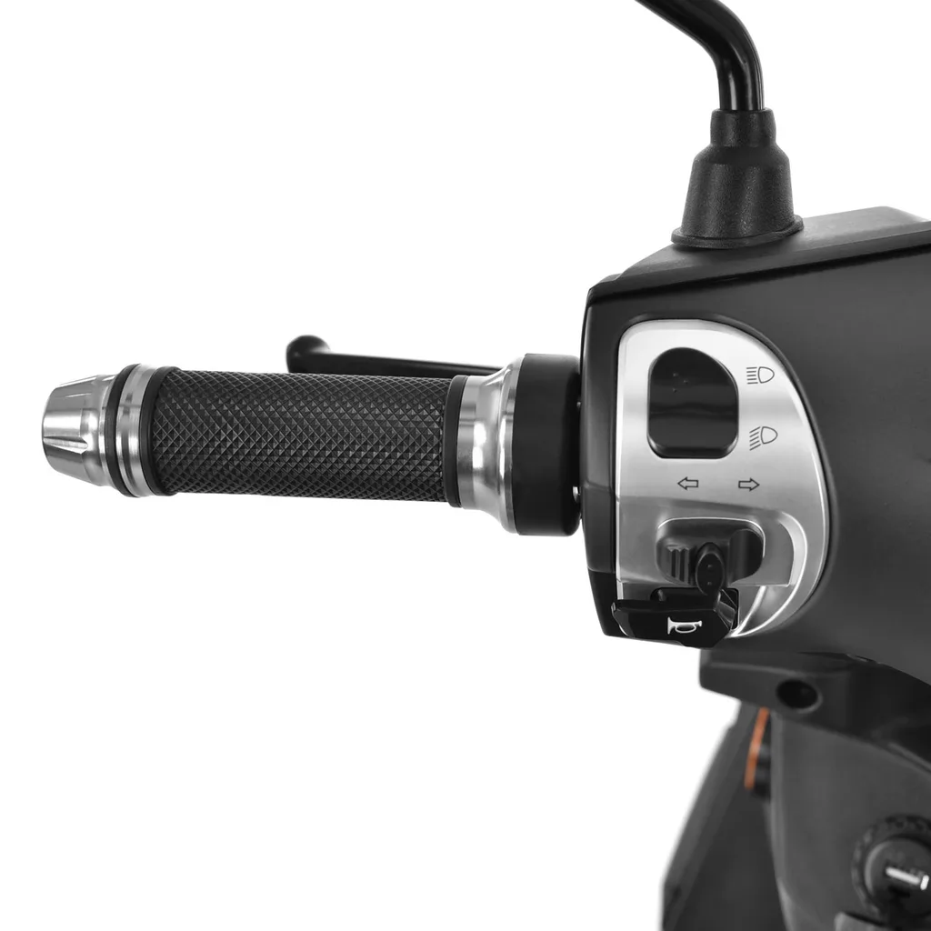 Scuter electric HECHT EQUIS, 3000 W, 72V, 20Ah, viteza maxima 45 km/h, autonomie 60 km, omologat COC [13]