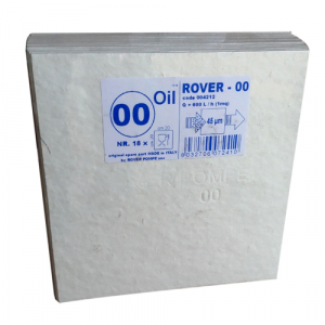 Placi filtrante 20x20 cm ROVER 00 Oil, degrosare ulei, set 18 buc [1]