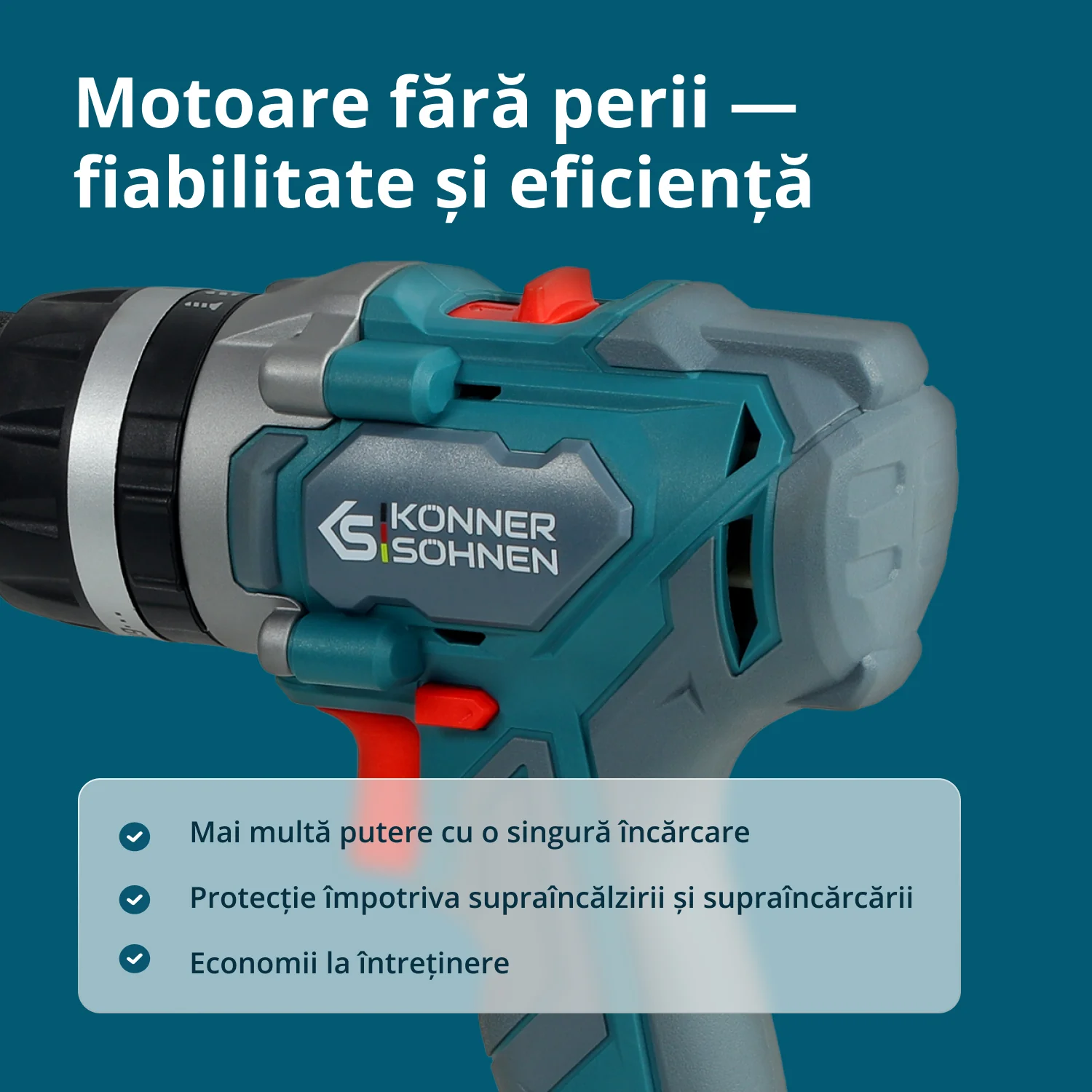 Set Master 2-in-1 fara fir Konner & Sohnen KS IDISD 20V SET 2, 20V, 2 acumulatori 2Ah [3]