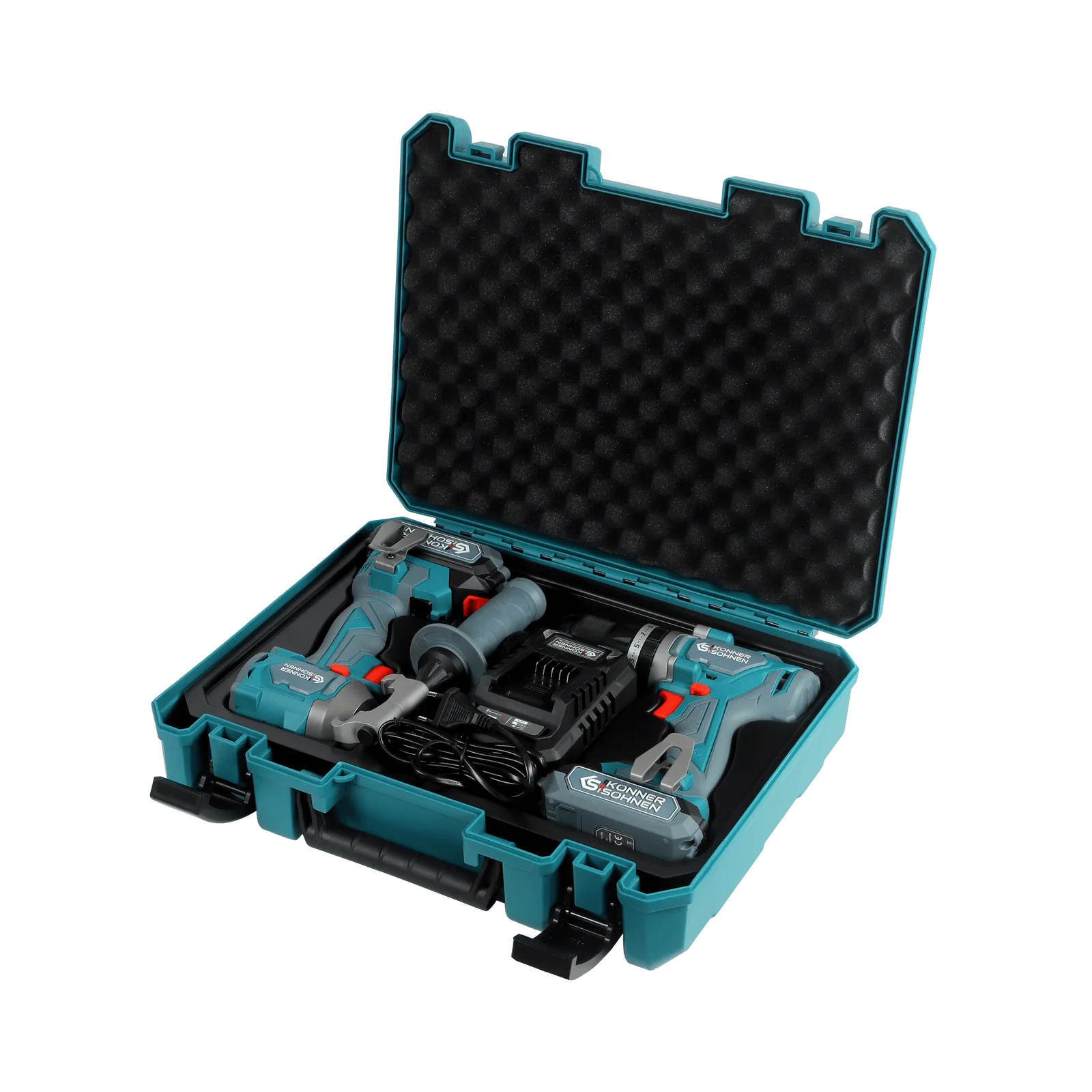 Set Master 2-in-1 fara fir Konner & Sohnen KS IDISD 20V SET 2, 20V, 2 acumulatori 2Ah [14]