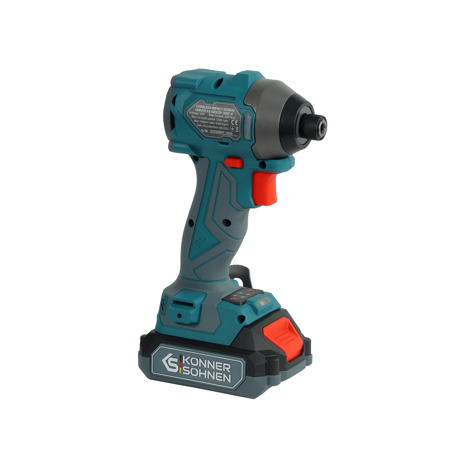 Set Master 2-in-1 fara fir Konner & Sohnen KS IDISD 20V SET 2, 20V, 2 acumulatori 2Ah [9]