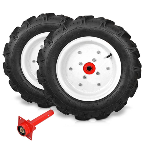 Roti, manicoti motocultoare si motosape - Set roti cauciuc 5.00-12", HECHT 007112