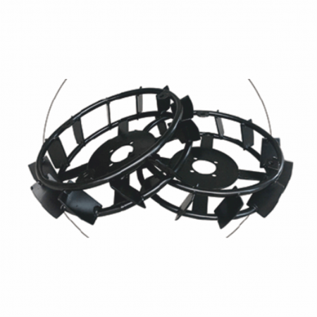 Agricultura - Set roti metalice Bisonte BTA-MW500, accesoriu pentru Bisonte BTA-MF400