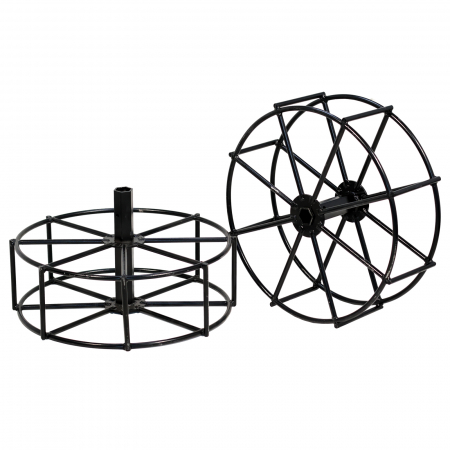 Agricultura - Set roti metalice ProGARDEN Campo, 500 x 170 mm, manicot hexagon 32 mm
