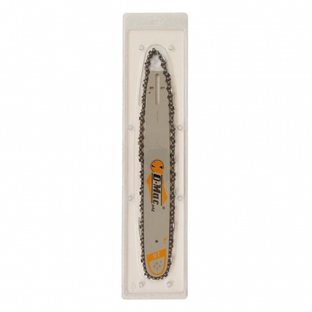 Sina de ghidaj + lant pentru drujba O-Mac, 40 cm, 1.3 mm, 3/8", 28.5 dinti, 57 zale [1]