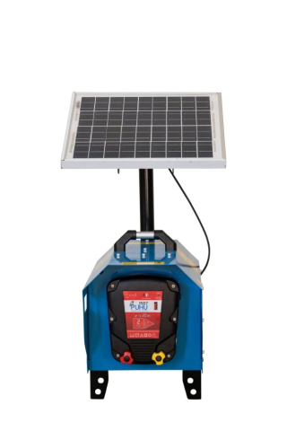 Aparate de gard electric - Sistem compact gard electric PUHU, cu panou solar 20 W, 2 J