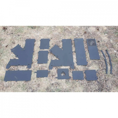 Soba cu pirostrie pentru camping VivaTechnix KRO-1147, dimensiune 570 x 355 x 136 mm, demontabila, faras inclus [5]