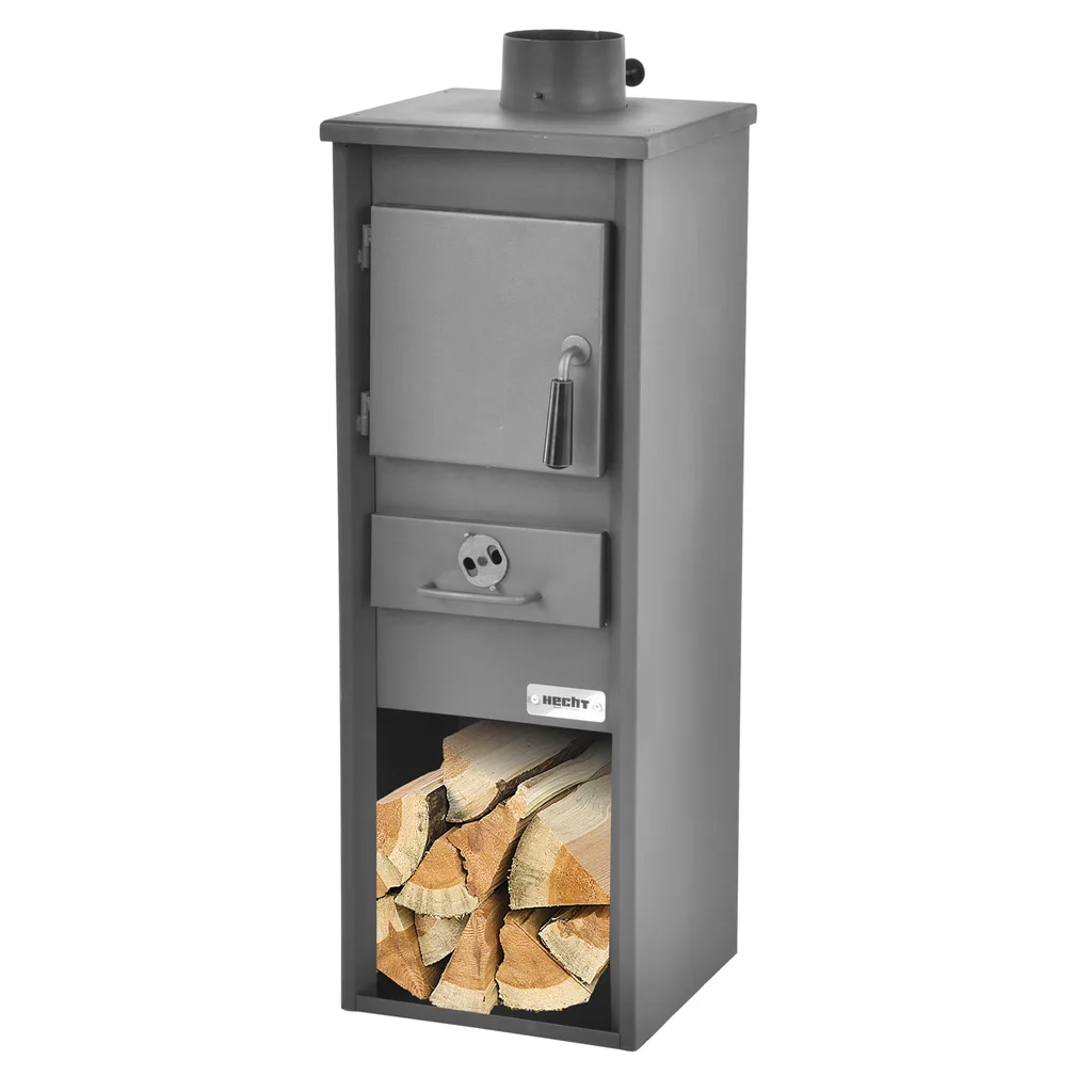Sobe și seminee - Soba semineu pe lemne HECHT SPARKLIS, putere 5-7 kW