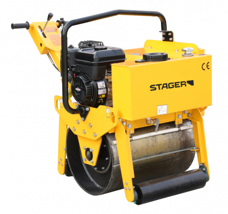 Cilindri vibrocompactori - Cilindru vibrocompactor Stager CMV60-5, motor Briggs & Stratton XR750, 6.5 CP, benzina, 600 mm