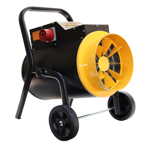 Incalzire si Climatizare - Aeroterma electrica trifazata Stager EC15, 15 kW, debit 1292 mc/h, volum incalzit 300 mc