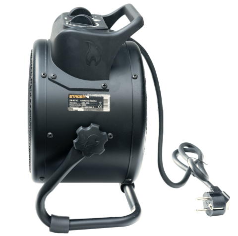 Stager ET3C aeroterma electrica cu elemente ceramice PTC, 3kW, 230V, 365mc [2]