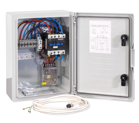 Stager FDATS230V Solar Automatizare pentru generatoare monofazate seria Solar 2poli, 50A, 15Vcc [1]