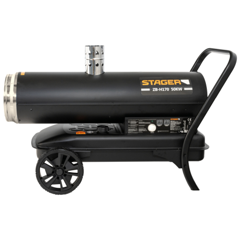 Stager H170 Tun de aer cald, ardere indirecta, 50kW, 230V, 23mc [2]