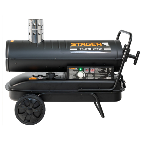 Stager H70 Tun de aer cald, ardere indirecta, 18kW, 230V, 150mp [2]