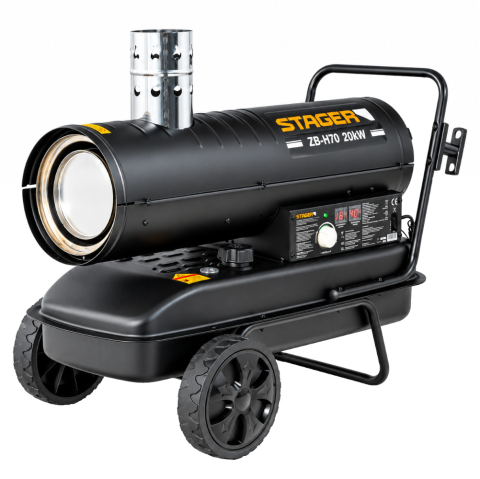 Stager H70 Tun de aer cald, ardere indirecta, 18kW, 230V, 150mp [1]