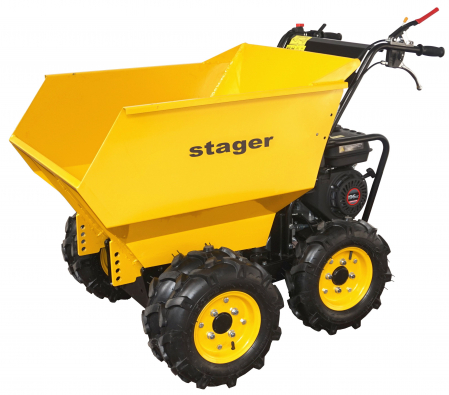 Roaba cu motor Stager RMT500, 6.5 CP, benzina, 3+1 viteze, 6 roti, capacitate incarcare 500 kg [3]