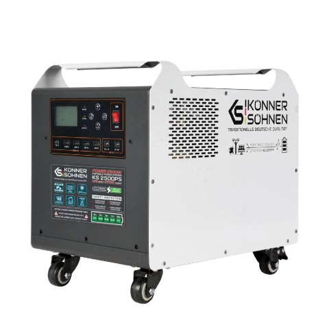 Statii de incarcare de mare putere - Statie de incarcare Konner & Sohnen KS 2500PS, 2500 W, baterie LiFePo4 100 Ah, 2560 Wh