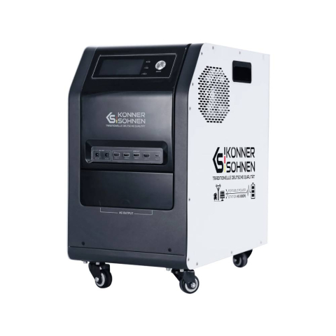 Incarcatoare portabile - Statie de incarcare Konner & Sohnen KS 3000PS, 3000 W, baterie LiFePO4 125 Ah / 3200 Wh