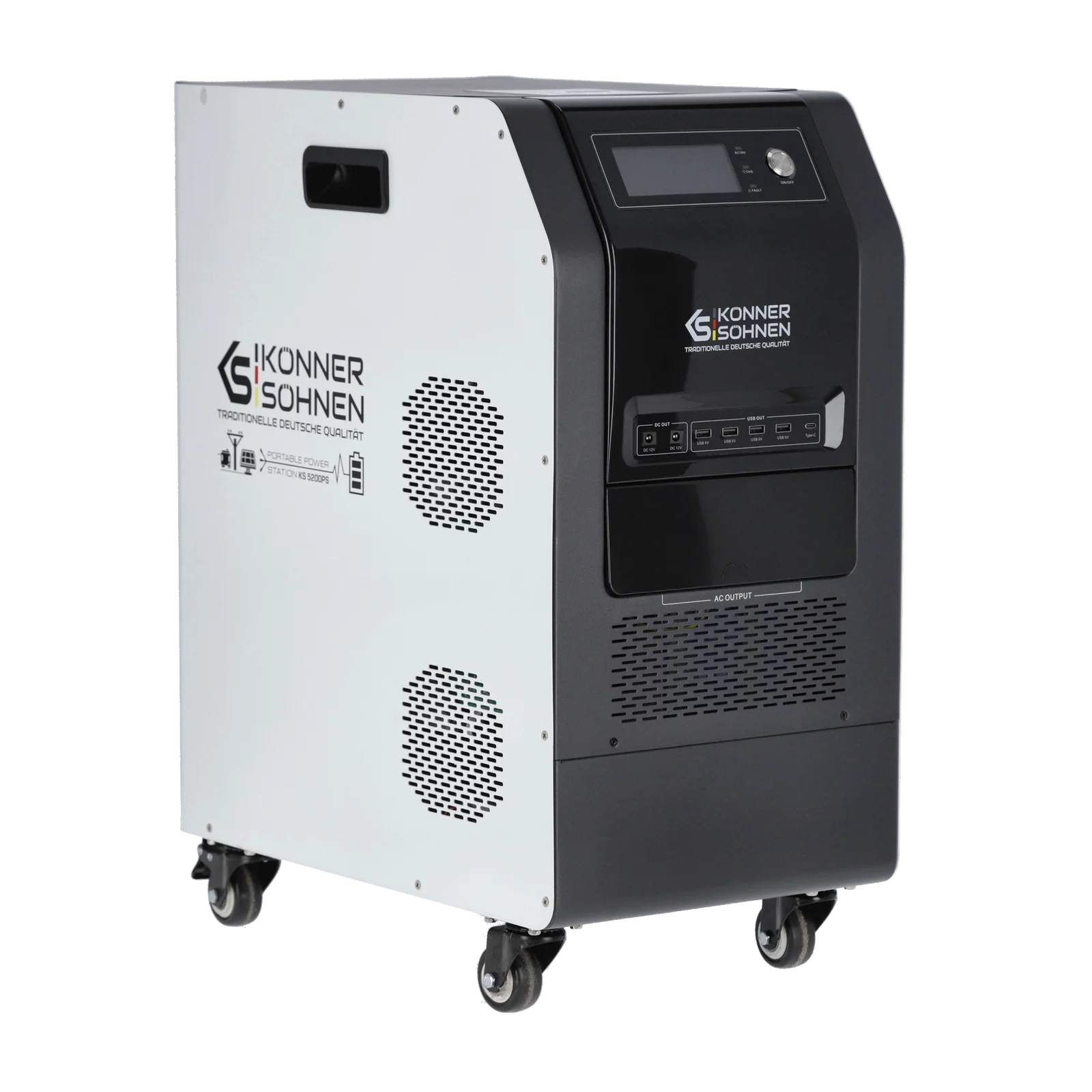 Statie de incarcare Konner & Sohnen KS 5200PS, 5200 W, baterie LiFePO4 100 Ah [18]