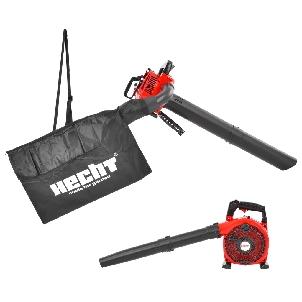 Casa si Gradina - Suflanta / aspirator frunze HECHT 9254, 1 CP, benzina, sac 50 L