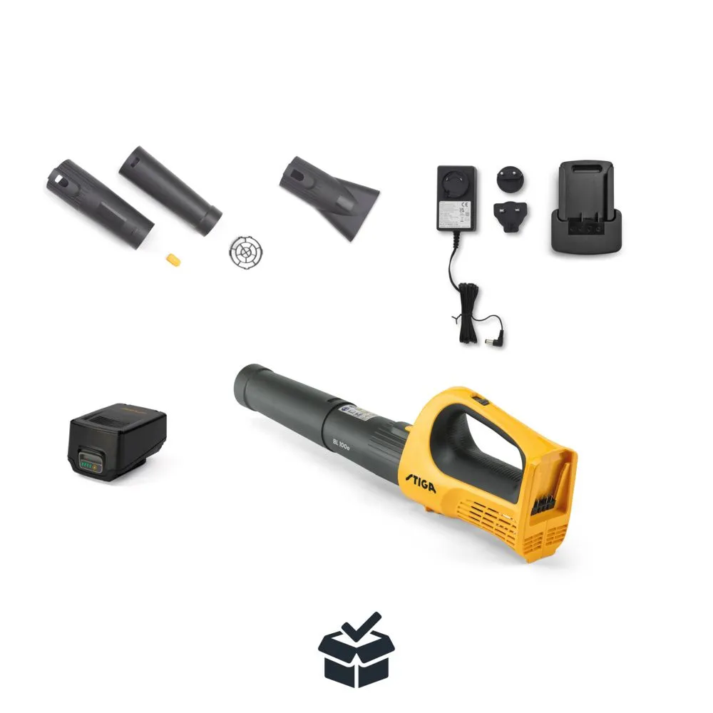 Suflanta frunze cu acumulator Stiga BL 100e Kit, 20V, 4Ah, 9 mc/min [14]