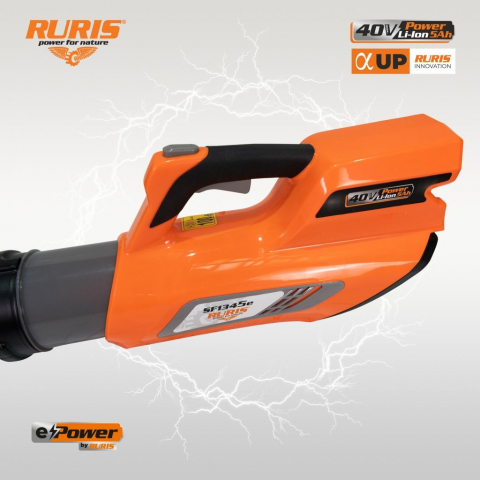 Suflanta frunze pe acumulator Ruris SF1345e, 40V, 620 mc/h (fara acumulator si incarcator) [4]