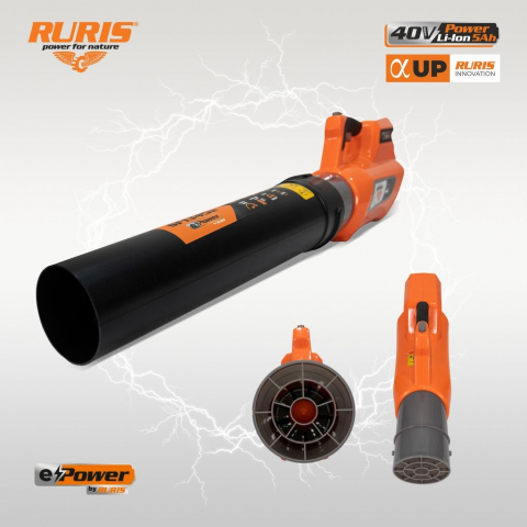 Suflanta frunze pe acumulator Ruris SF1345e, 40V, 620 mc/h (fara acumulator si incarcator) [6]