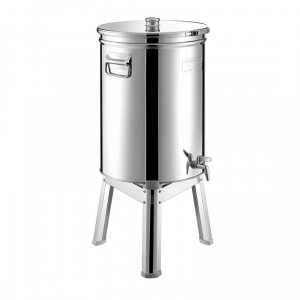 Suport din inox pentru cisterne si bidoane MetalBox, cu protectii plastic [2]