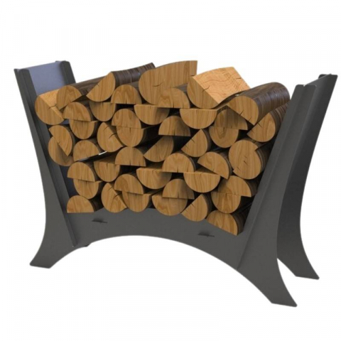 Accesorii sobe & seminee - Suport pentru lemne, Krodesign KRO-1152, dimensiune 600 x 900 x 280 mm