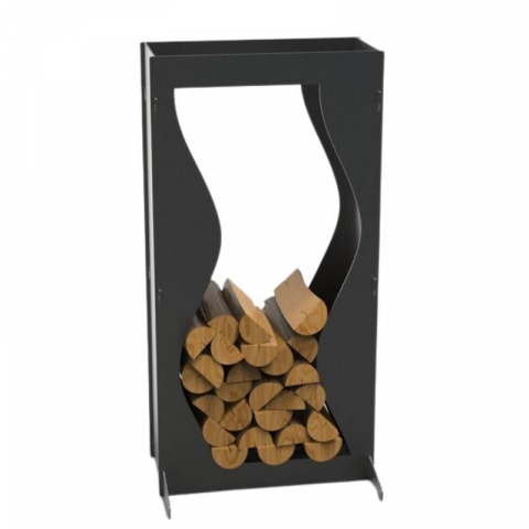 Suport pentru lemne, Krodesign Wave KRO-1154, dimensiune 1100 x 550 x 230 mm [1]