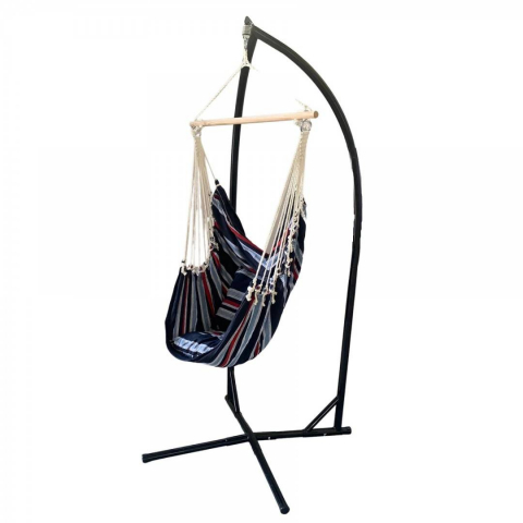 Suport scaun hamac VivaTechnix VMD-1023, dimensiuni 90 x 90 x 235 cm, max. 160 kg [5]