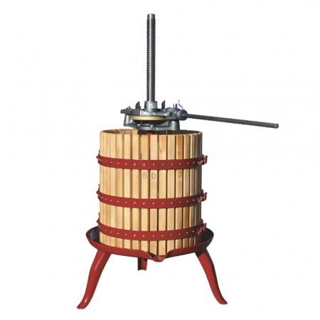 Vinificatie & Distilare - Teasc (presa) pentru struguri cu actionare manuala, cu clichet BCM T70, 315 kg/transa