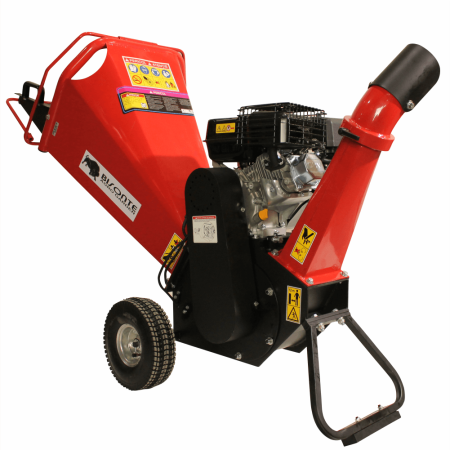 Tocator crengi si resturi vegetale Bisonte BTA-100T, 6.5 CP, benzina, max. 100 mm [2]