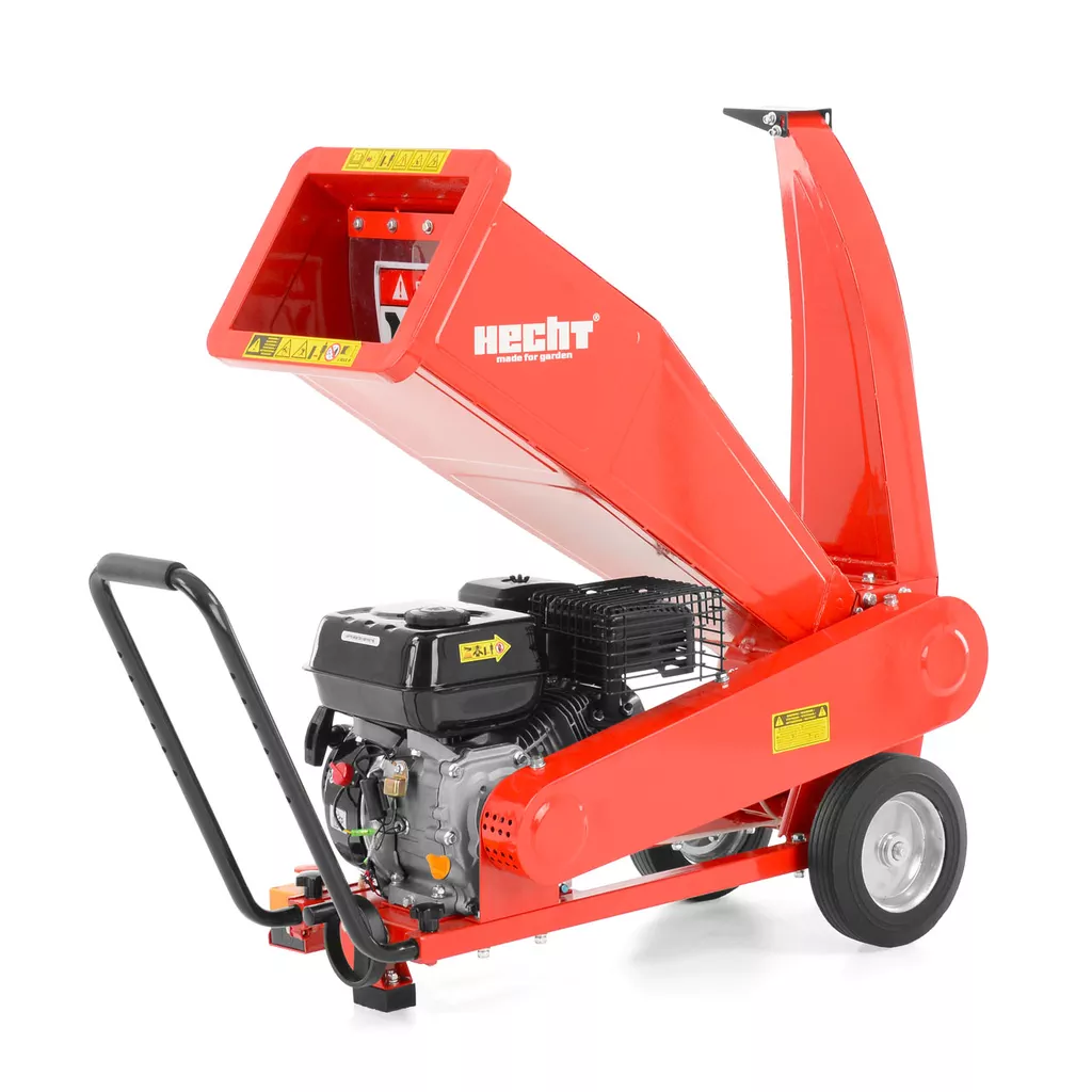 Tocătoare de crengi - Tocator crengi si resturi vegetale HECHT 6208, 7 CP, benzina, max. 70 mm