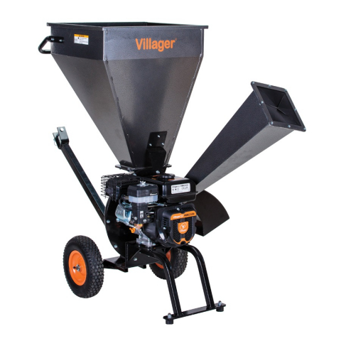 Tocătoare de crengi - Tocator crengi si resturi vegetale Villager VPC 250 S, 5.5 CP, benzina, max. 76 mm