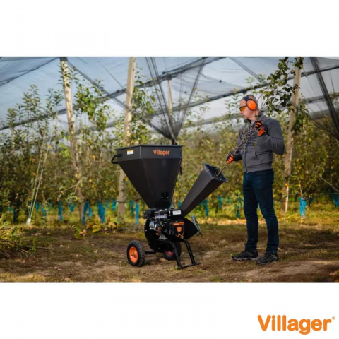 Tocator crengi si resturi vegetale Villager VPC 250 S, 5.5 CP, benzina, max. 76 mm [4]