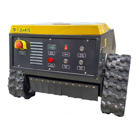Tocator de vegetatie hibrid cu telecomanda Red Mountain RM-21TRC, motor benzina Loncin 5.5 CP, latime lucru 530 mm, baterie 24V [2]