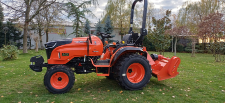 Tractor ACE VEER 3000 4WD, motor Mitsubishi 25 CP, diesel, EURO V, 4x4, 9+3 viteze, anvelope pentru gazon 23x8.50-12 & 33x15.5-16.5 [9]