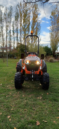 Tractor ACE VEER 3000 4WD, motor Mitsubishi 25 CP, diesel, EURO V, 4x4, 9+3 viteze, anvelope profil industrial 23x8.50-12 & 33x15.5-16.5 [5]