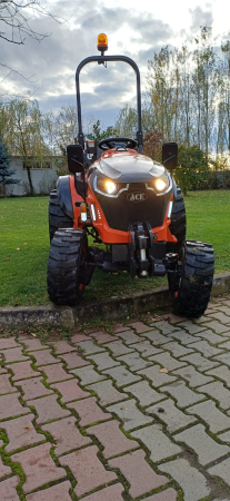 Tractor ACE VEER 3000 4WD, motor Mitsubishi 25 CP, diesel, EURO V, 4x4, 9+3 viteze, anvelope profil industrial 23x8.50-12 & 33x15.5-16.5 [3]