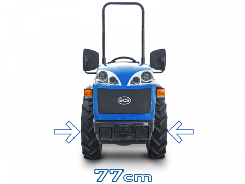 Tractor BCS INVICTUS 35 JUNIOR MICRO AR, 25 CP, diesel, EURO V, 4x4, 8+4 viteze, articulat [2]